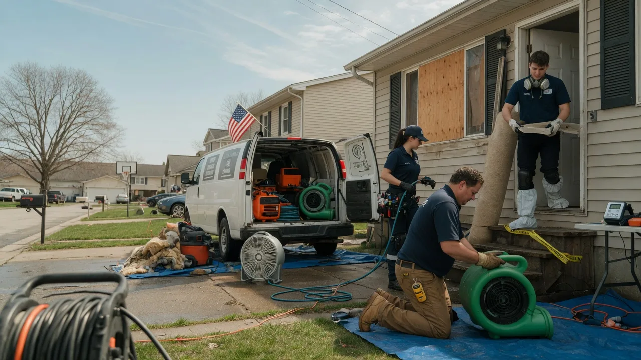 Water Damage Restoration in Springville, UT near me